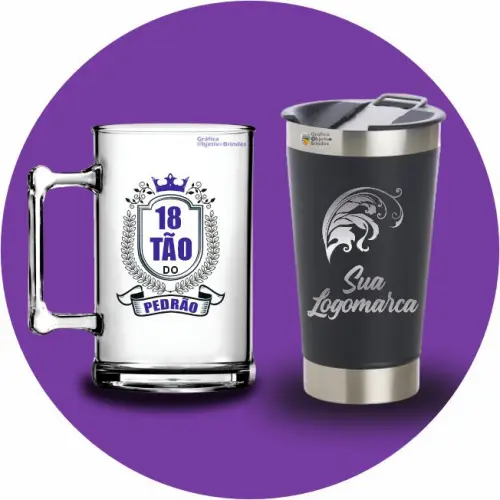 Copo e Caneca