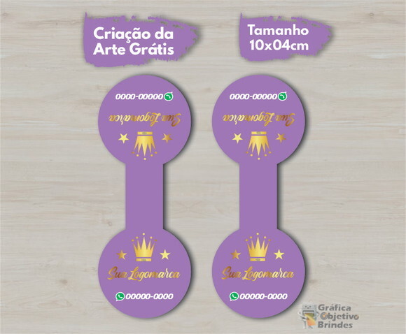 1.000 Adesivos Lacre Fecha Sacola Personalizados