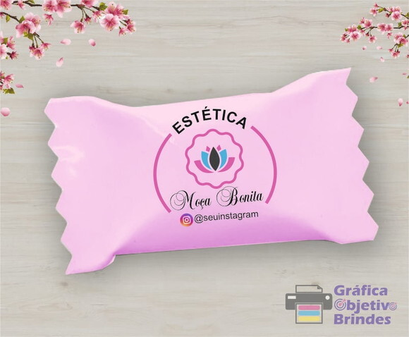 250 Balas Personalizadas com Logo Brindes e Lembrancinhas