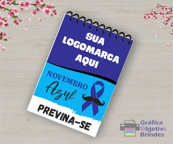 Bloquinhos Personalizados Novembro Azul