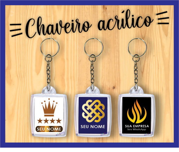 Chaveiro Personalizado Logomarca I Brindes I Lembrancinhas