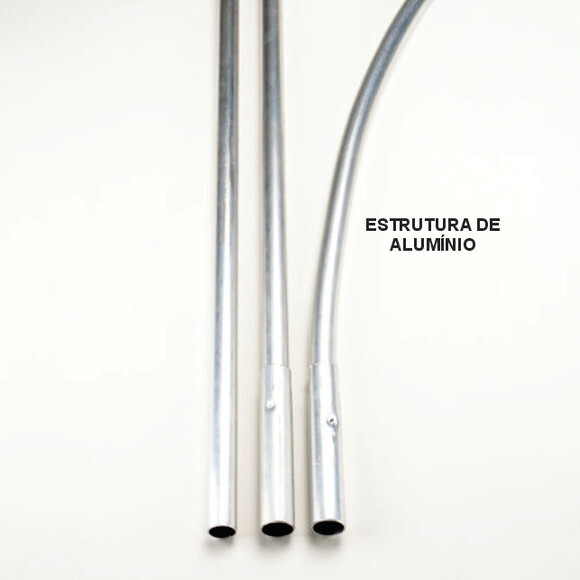 Wind Banner Espetinho Kit Completo Dupla Face 1,90x65cm