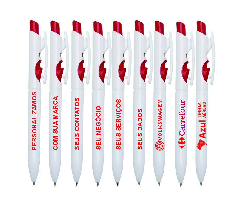Canetas Personalizadas para Brindes e Lembrancinhas (100 canetas)