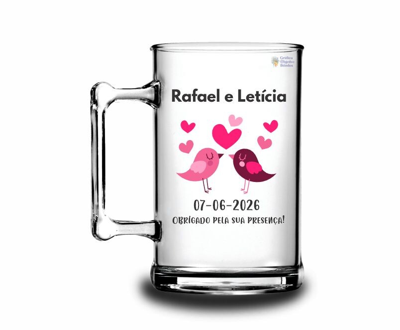 Canecas de Chopp Personalizadas para Lembrancinhas e Brindes de C