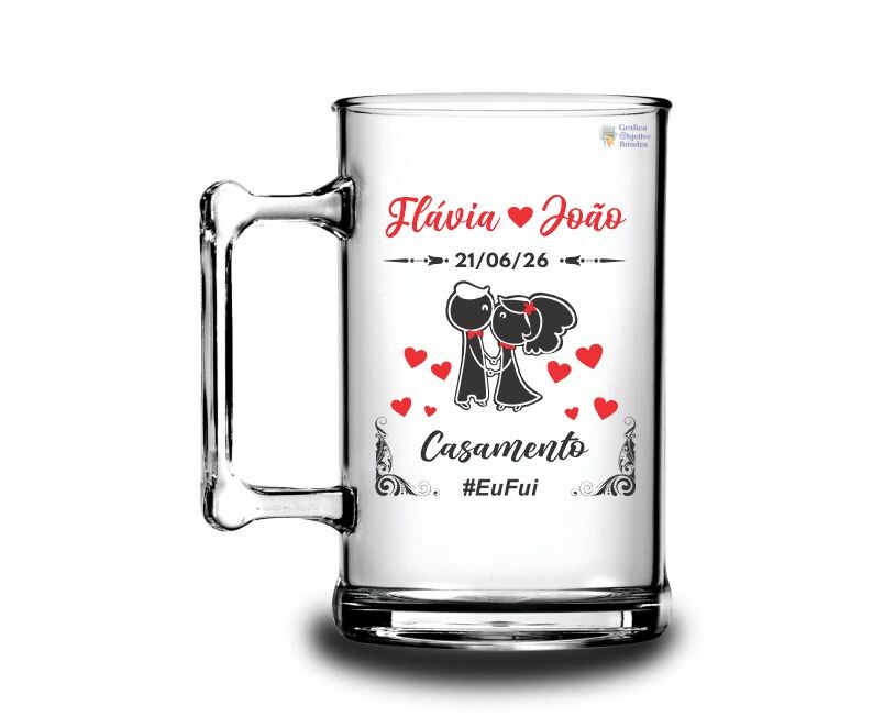 Canecas de Chopp Personalizadas para Brindes e Lembrancinhas de C