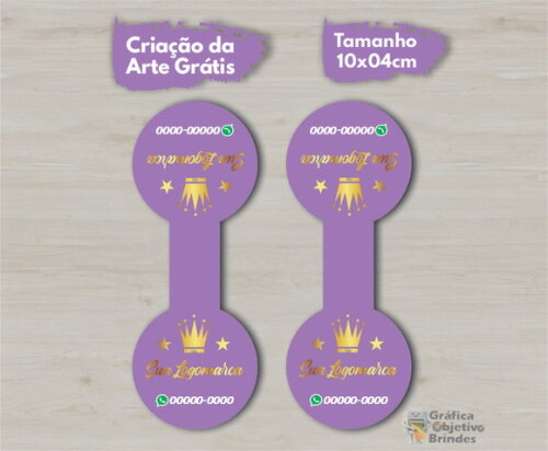1.000 Adesivos Lacre Fecha Sacola Personalizados