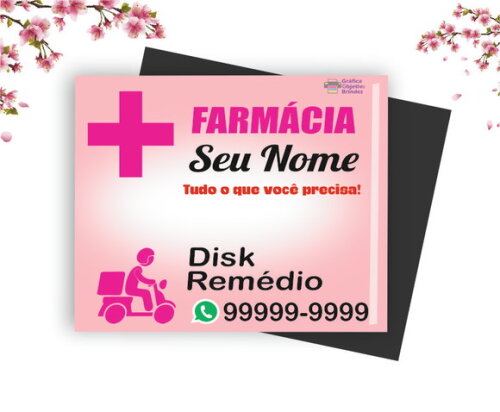 500 Imãs de Geladeira Personalizados com Suas Informações