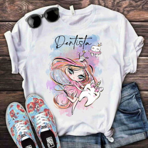 Camiseta Camisa Personalizada Profissão Dentista