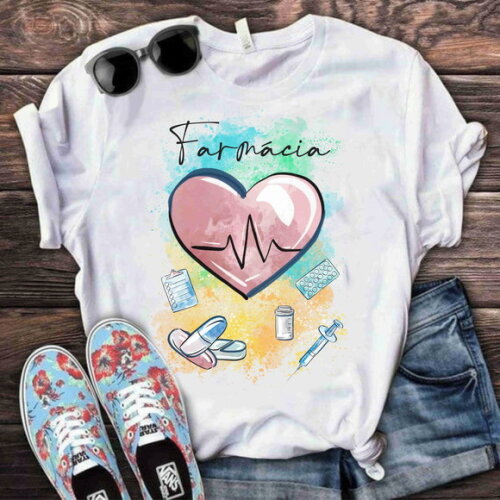 Camiseta Camisa Personalizada Profissão Farmácia