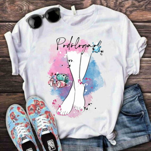 Camiseta Camisa Personalizada Profissão Podóloga