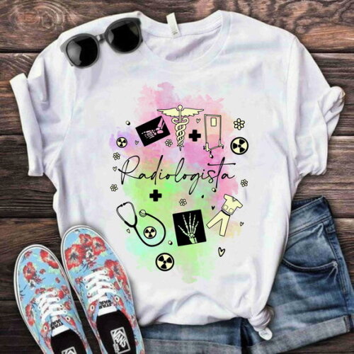 Camiseta Camisa Personalizada Profissão Radiologista