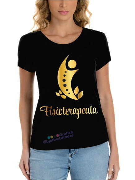Camiseta Personalizada Fisioterapeuta Baby Look Fisio