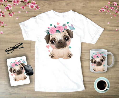Kit Personalizado Camiseta + Caneca + Mouse Pad