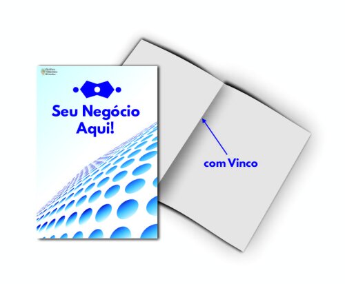 Pasta Contrato com Vinco Personalizada - 100 Unidades