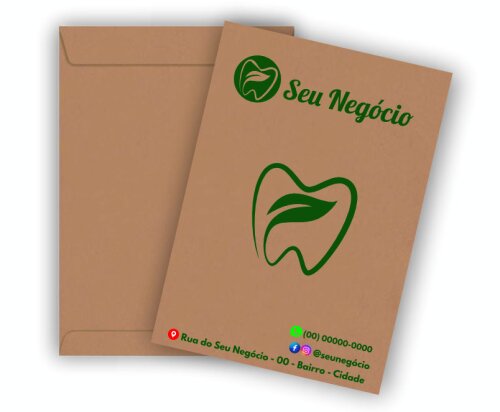 Envelope Personalizado com Logomarca 1 Lado - 25x17,6cm - 250 unidades