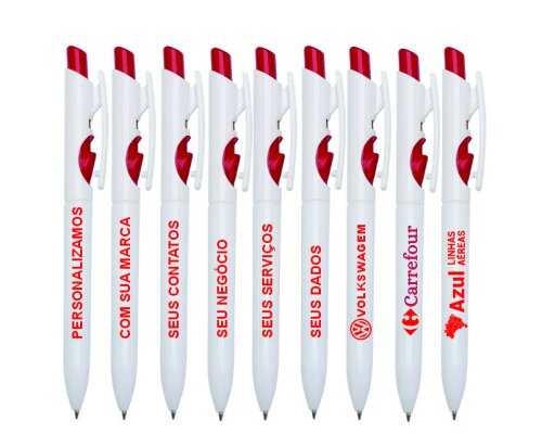 Canetas Personalizadas para Brindes e Lembrancinhas (100 canetas)