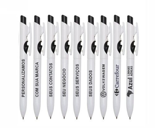 Caneta Personalizada para Brinde ou Lembrancinha (100 canetas)