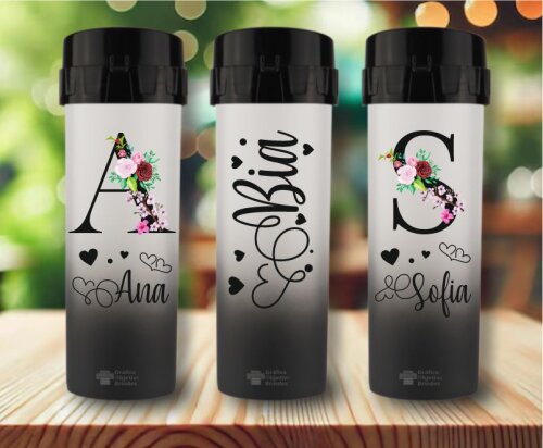 Garrafa Personalizada para Brinde Lembrancinha Presente Personali