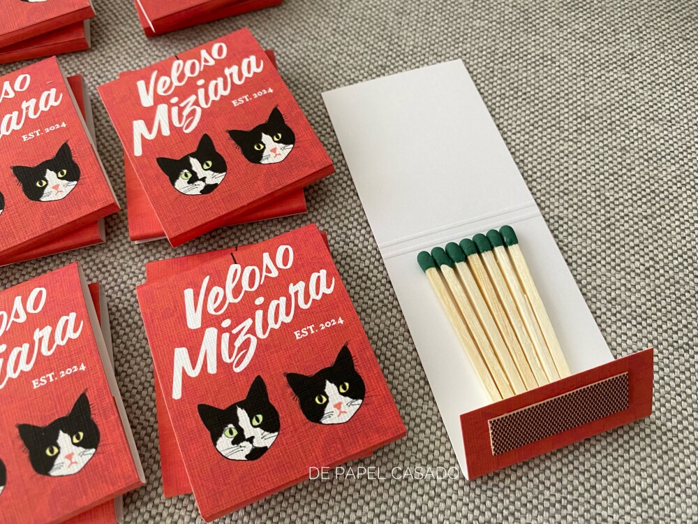 Caixinha de Fósforos Personalizada