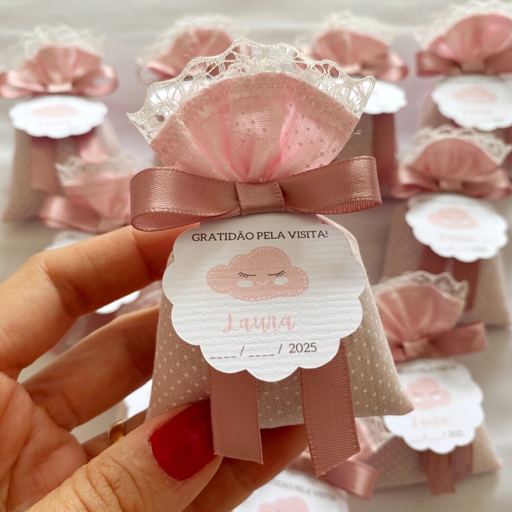 Lembrancinha Personalizada Sachê Perfumado