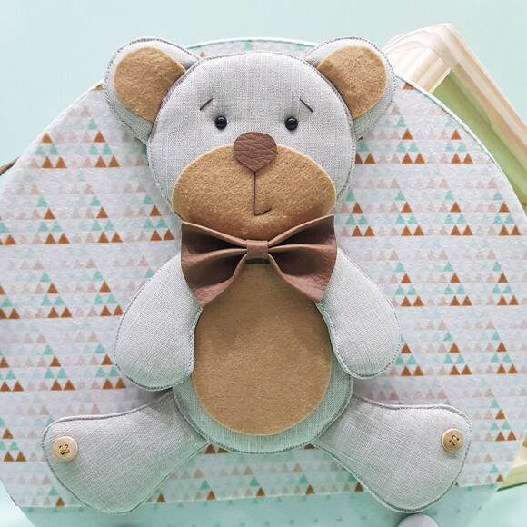 Enfeite Porta Maternidade Urso Ursinho - Última Peça!!