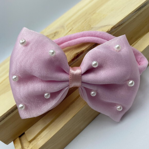 Laço de Cabelo Organza - Faixinha ou Bico de Pato