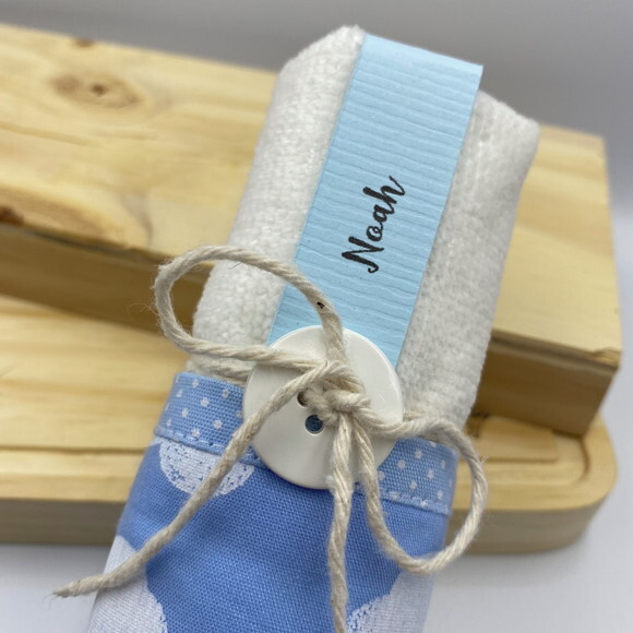 Lembrança Personalizada Toalha Maternidade Aniversário Nuvem