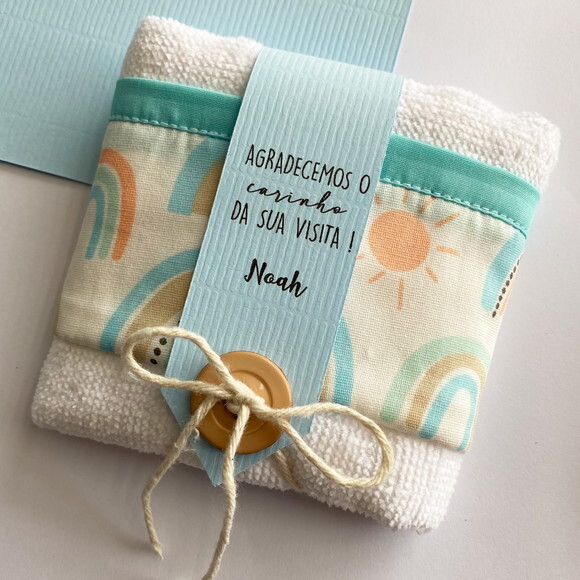 Lembrancinha Personalizada Maternidade Aniversário Arco Iris