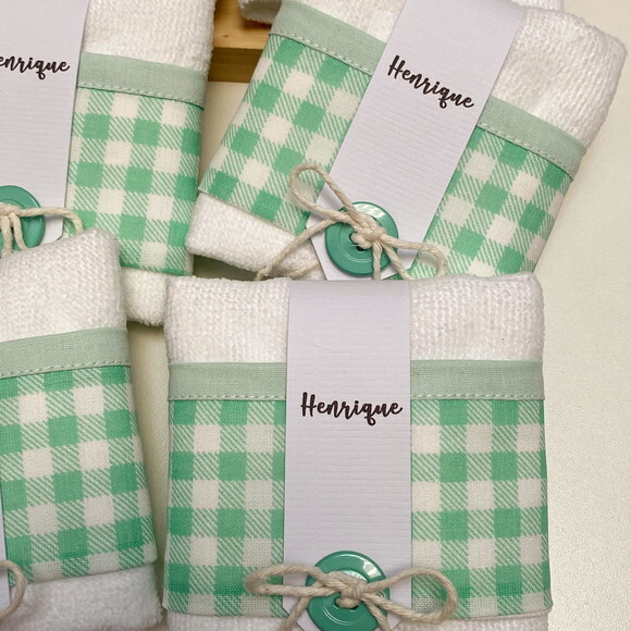 Lembrancinha Personalizada Toalha de Mão