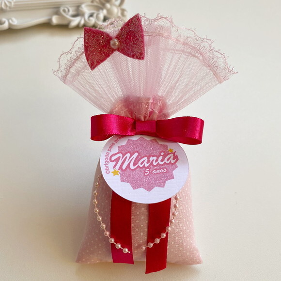 Lembrancinha Personalizada Sachê Perfumado Festa Barbie