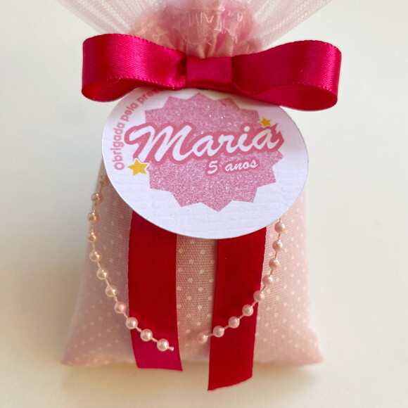 Lembrancinha Personalizada Sachê Perfumado Festa Barbie