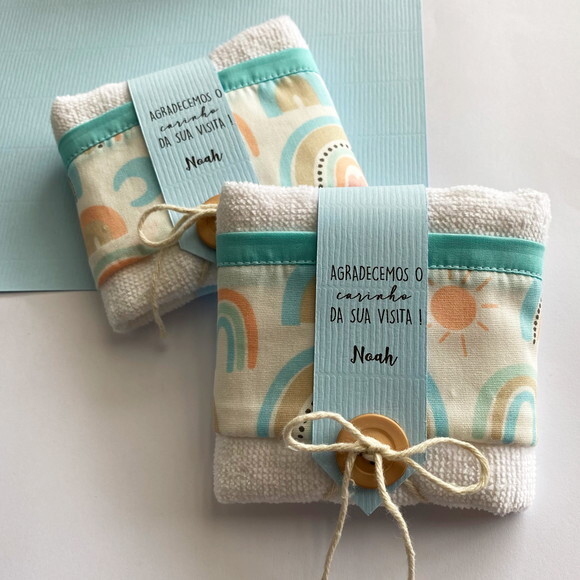 Lembrancinha Personalizada Maternidade Aniversário Arco Iris