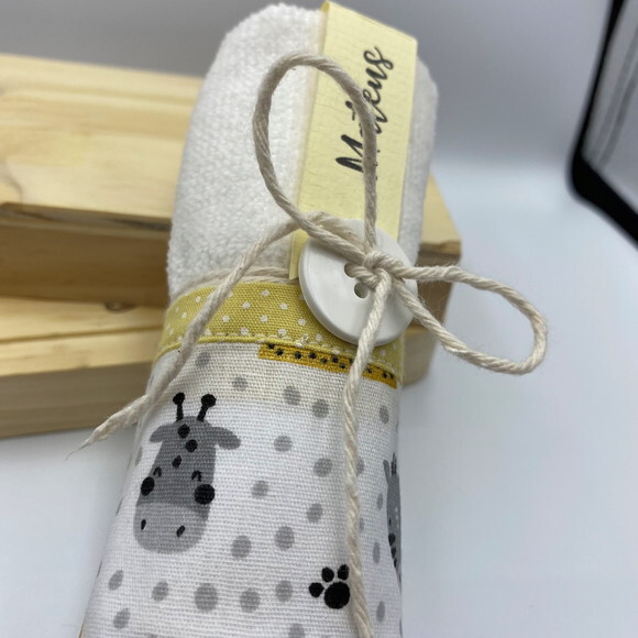 Lembrancinha Personalizada Toalha de Mão Safari