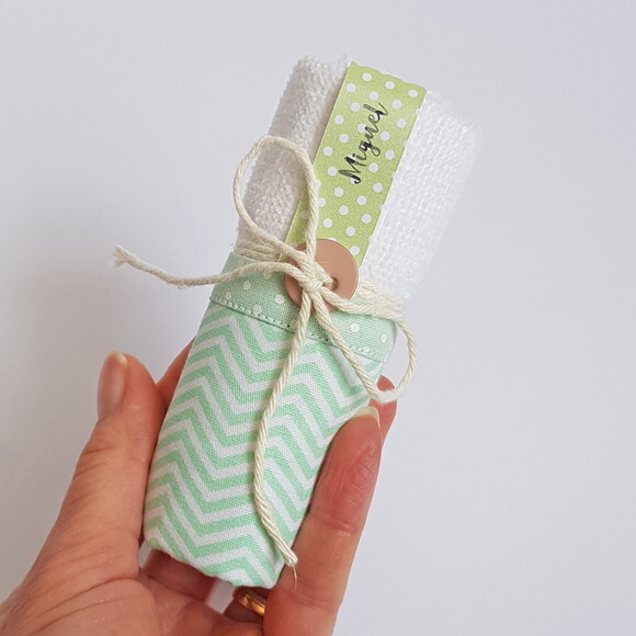 Lembrancinha Personalizada Toalha Maternidade Batizado Festa