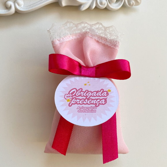 Lembrancinha Sachê Perfumado Festa Maternidade Barbie