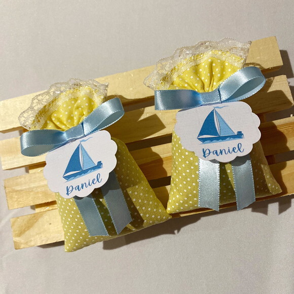 Lembrancinha Sachê Perfumado Náutico Navio