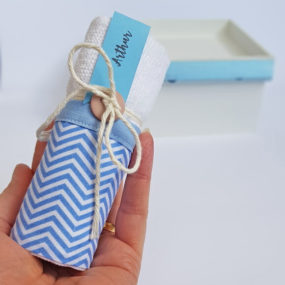 Lembrancinha Toalha de Mão Maternidade Batizado Aniversário