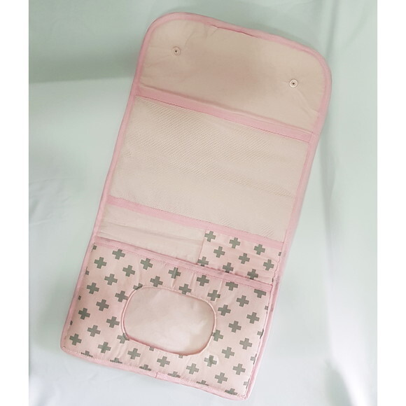 Porta Fraldas Lenço Umedecido e Pomada+ Faixa de Cabelo Ursa