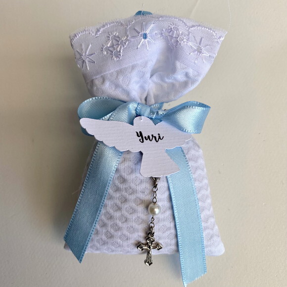 Sachê Perfumado Lembrancinha Batizado Crisma Prim Comunhão