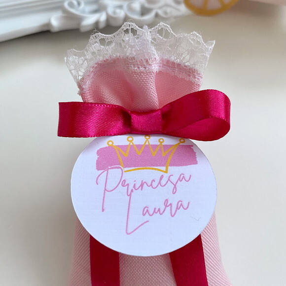 Sachê Perfumado Lembrancinha Festa Maternidad Princesa Peach