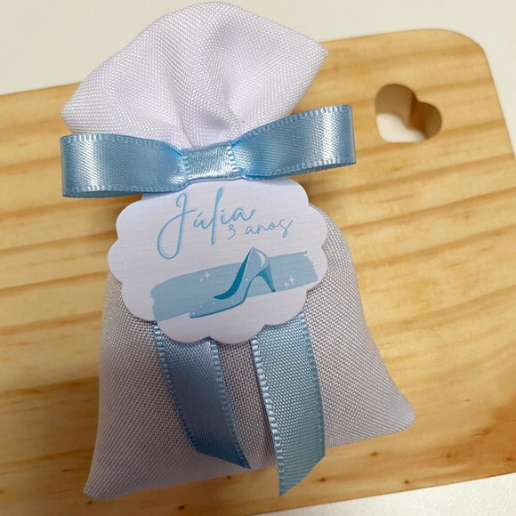 Sachê Perfumado Lembrancinha Inspirado Princesa Cinderela