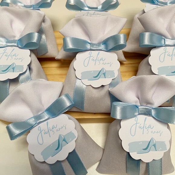 Sachê Perfumado Lembrancinha Inspirado Princesa Cinderela