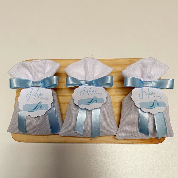 Sachê Perfumado Lembrancinha Inspirado Princesa Cinderela
