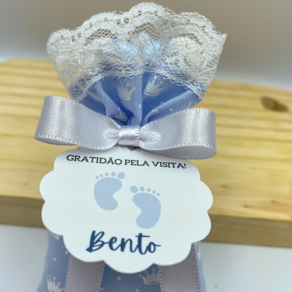 Sachê Perfumado Lembrancinha Maternidade com Tag