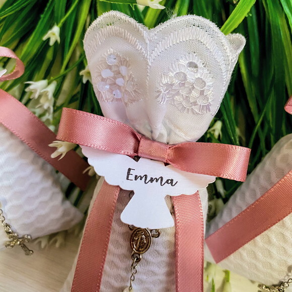 Sachê Perfumado Lembrancinha Personalizada Batizado Comunhão