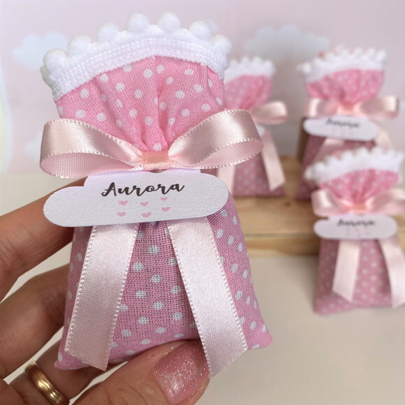 Sachê Perfumado Lembrancinha Personalizada Chuva de Amor