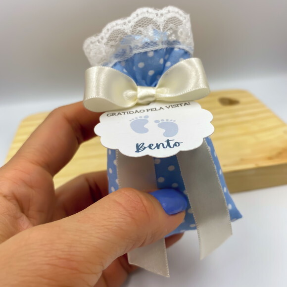 Sachê Perfumado Lembrancinha Personalizada Maternidade Bebê