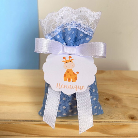 Sachê Perfumado Lembrancinha Personalizada Maternidade Festa