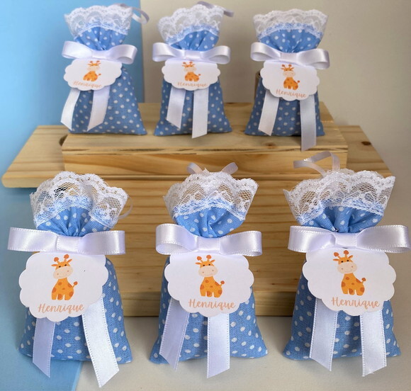Sachê Perfumado Lembrancinha Personalizada Maternidade Festa