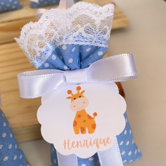 Sachê Perfumado Lembrancinha Personalizada Maternidade Festa